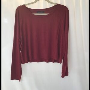 *CROP top knit tee! Eloquii size 22/24  great for year round style. NWT